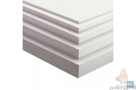 Пенопласт М30 EPS-S (0,5х1м) 30мм (уп.12шт) 9 кг/м3