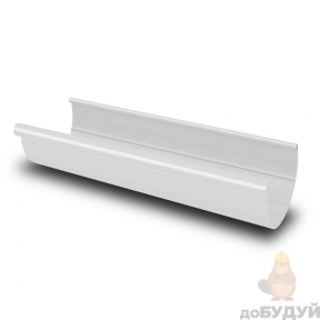 Желоб белый 90мм 3м RainWay (Рэнвей)