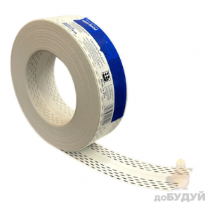 Лента для углов эластичная американка TUFF-TAPE (30м) (синяя)