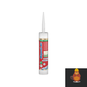Mapesil AC 111/310ml-Мапесіл AЦ 111/310мл.(Польща). Герметик (срібно сірий)