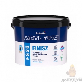 Шпаклевка ACRYL-PUTZ (Акрил путц) FS20 ФИНИШ 1,5 кг