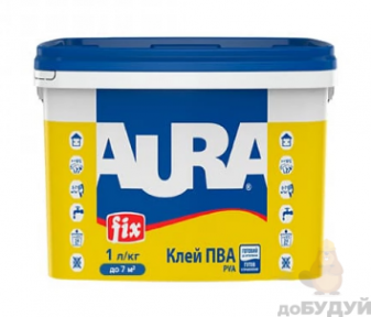 Клей ПВА Aura Fix PVA 1л