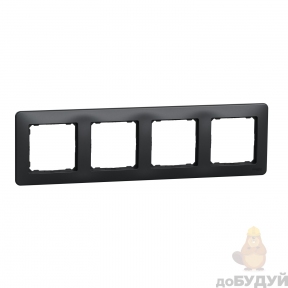 Рамка 4-пост Чорний Sedna Design (SDD314803)