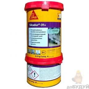 Клей эпоксидный двухкомпонентный Sikadur-31(AB) 1.2 кг