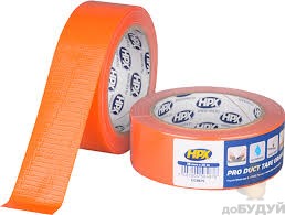 Лента марянская HPX Duct Tape PRO 38мм x 25м оранжевая