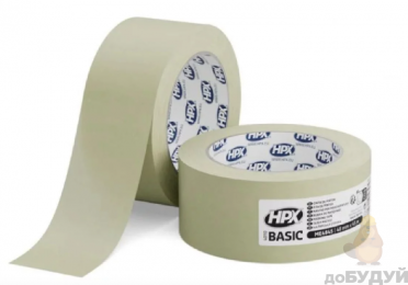 Лента малярная HPX Эконом 38мм х 45м MЕ3845