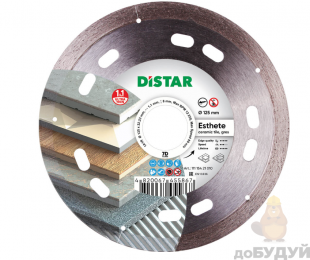 Круг алмазный 1A1R 125x22,23 Esthete (Керамика, Керамогранит)