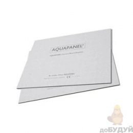 Плита на цементной основе Knauf AQUAPANEL (Кнауф Аквапанель) Indoor 900х2400х12,5 мм