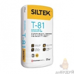 Клей для плитки Т-81 Pro Siltek (Сілтек) (25кг)