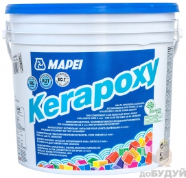 Затірка для швів MAPEI (Мапей) Kerapoxy епоксидна антрацит  (2кг) 