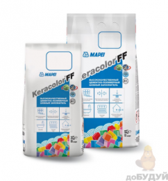 Затирка для швов MAPEI (Мапей) Keracolor FF 112 ALU/5 (5кг)