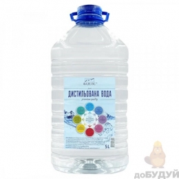Дистильована  вода ТМ ФАЗЕЛІС (5 л)