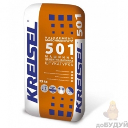 Штукатурка Крайзель (Kreisel) 501 (РМ51) машинна цементно-вапняна (25 кг)